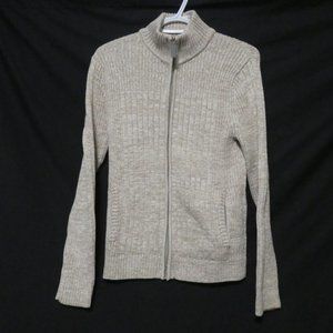 COPY - GIORDANO | size large, l | Ribbed Full-Zip Cardigan